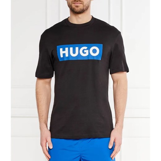 Hugo Blue T-shirt Nico | Regular Fit ze sklepu Gomez Fashion Store w kategorii T-shirty męskie - zdjęcie 184329776
