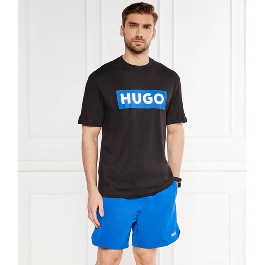 Hugo Blue T-shirt Nico | Regular Fit ze sklepu Gomez Fashion Store w kategorii T-shirty męskie - zdjęcie 184329777