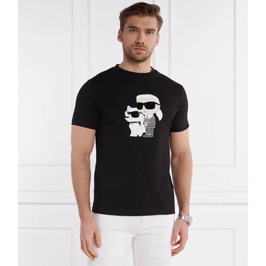 Karl Lagerfeld T-shirt | Regular Fit ze sklepu Gomez Fashion Store w kategorii T-shirty męskie - zdjęcie 184329779