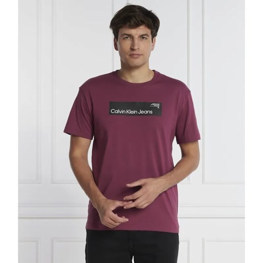 Calvin Klein Jeans T-shirt HYPER REAL BOX | Regular Fit ze sklepu Gomez Fashion Store w kategorii T-shirty męskie - zdjęcie 184329788