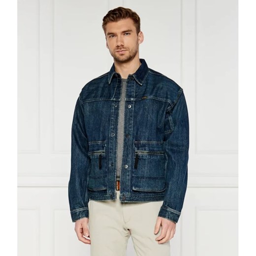 G- Star Raw Kurtka jeansowa Utility Coach Jacket | Straight fit | denim ze sklepu Gomez Fashion Store w kategorii Kurtki męskie - zdjęcie 184329816