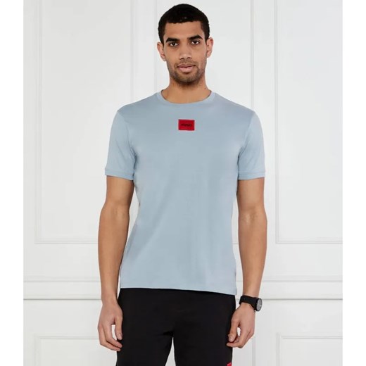 HUGO T-shirt Diragolino212 | Regular Fit ze sklepu Gomez Fashion Store w kategorii T-shirty męskie - zdjęcie 184329828