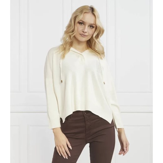 Peserico Wełniany sweter | z dodatkiem jedwabiu ze sklepu Gomez Fashion Store w kategorii Swetry damskie - zdjęcie 184329838