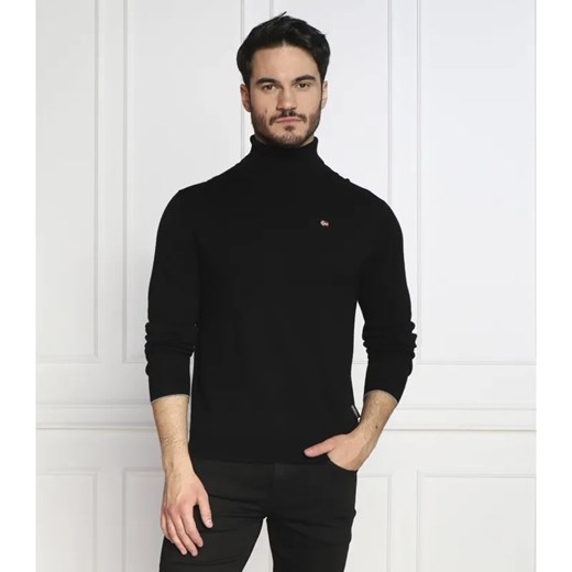 Napapijri Wełniany golf DAMAVAND T 1 | Regular Fit ze sklepu Gomez Fashion Store w kategorii Swetry męskie - zdjęcie 184329849