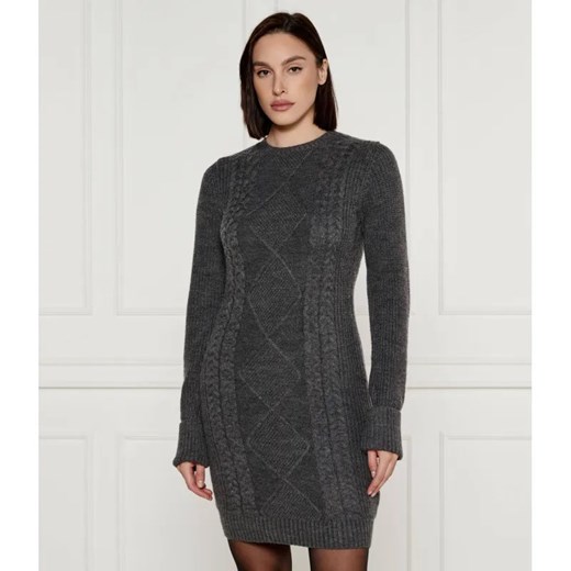 GUESS Sukienka SERENA | z dodatkiem wełny ze sklepu Gomez Fashion Store w kategorii Sukienki - zdjęcie 184329867