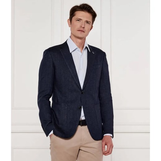 Joop! Lniana marynarka Hoverest | Slim Fit ze sklepu Gomez Fashion Store w kategorii Marynarki męskie - zdjęcie 184329898