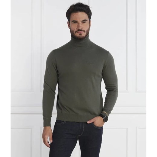 Pepe Jeans London Golf ANDRE | Regular Fit | z dodatkiem wełny i kaszmiru ze sklepu Gomez Fashion Store w kategorii Swetry męskie - zdjęcie 184329907