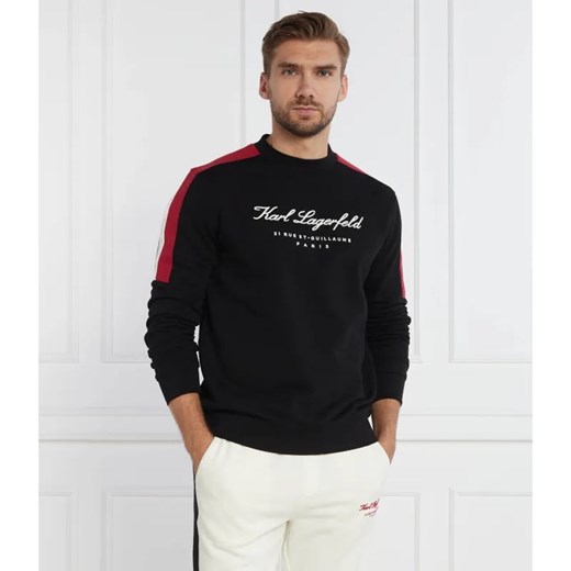 Karl Lagerfeld Bluza CREWNECK | Regular Fit ze sklepu Gomez Fashion Store w kategorii Bluzy męskie - zdjęcie 184329947