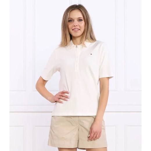 Tommy Hilfiger Polo PIQUE | Regular Fit ze sklepu Gomez Fashion Store w kategorii Bluzki damskie - zdjęcie 184330006