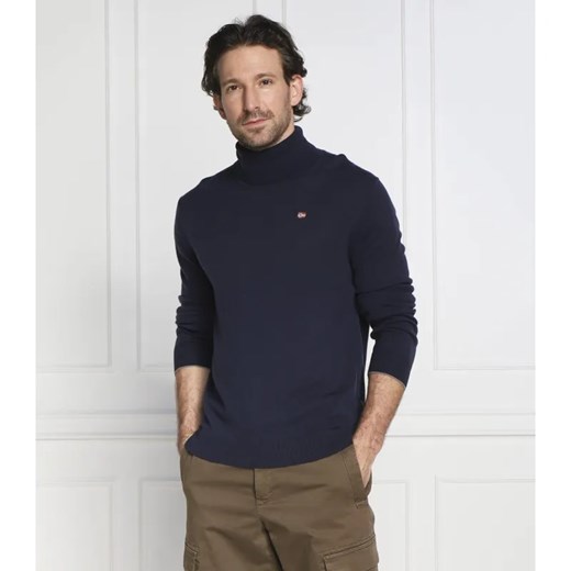 Napapijri Wełniany golf DAMAVAND T 1 | Regular Fit ze sklepu Gomez Fashion Store w kategorii Swetry męskie - zdjęcie 184330038