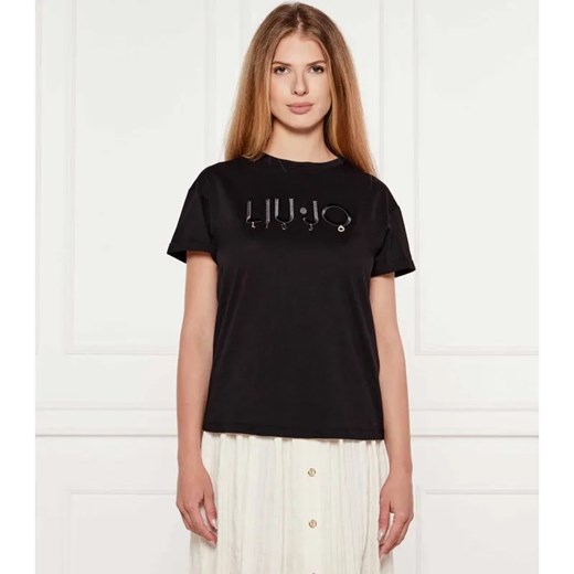 Liu Jo T-shirt | Relaxed fit ze sklepu Gomez Fashion Store w kategorii Bluzki damskie - zdjęcie 184330055