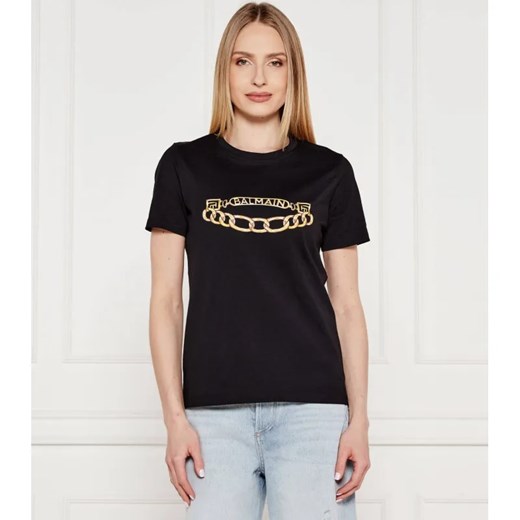 Balmain T-shirt | Regular Fit ze sklepu Gomez Fashion Store w kategorii Bluzki damskie - zdjęcie 184330076