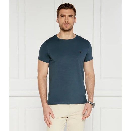 Tommy Hilfiger T-shirt | Slim Fit | stretch ze sklepu Gomez Fashion Store w kategorii T-shirty męskie - zdjęcie 184330086
