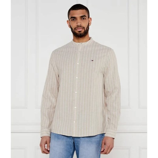 Tommy Jeans Koszula | Regular Fit | z dodatkiem lnu ze sklepu Gomez Fashion Store w kategorii Koszule męskie - zdjęcie 184330088
