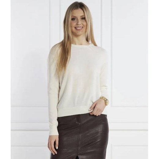 Max Mara Leisure Wełniany sweter | Regular Fit | z dodatkiem kaszmiru ze sklepu Gomez Fashion Store w kategorii Swetry damskie - zdjęcie 184330096
