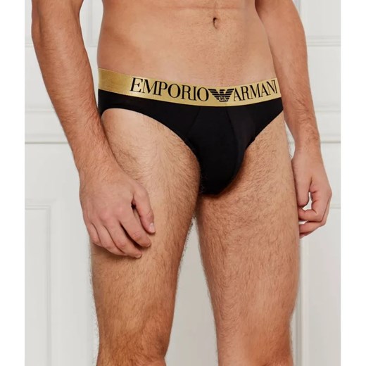 Emporio Armani Slipy ze sklepu Gomez Fashion Store w kategorii Majtki męskie - zdjęcie 184330108