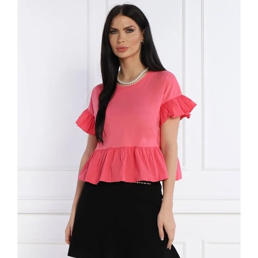 Liu Jo Bluzka | Cropped Fit ze sklepu Gomez Fashion Store w kategorii Bluzki damskie - zdjęcie 184330117