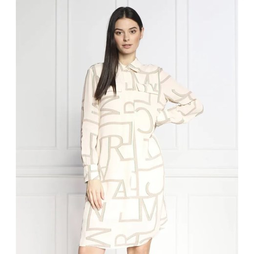 Marc Cain Sukienka | z dodatkiem jedwabiu Marc Cain 36 okazja Gomez Fashion Store