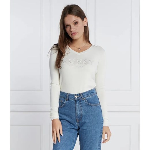 GUESS Sweter | Slim Fit ze sklepu Gomez Fashion Store w kategorii Swetry damskie - zdjęcie 184330169
