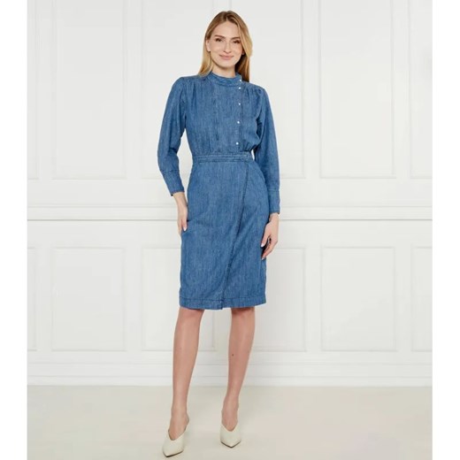Ba&sh Jeansowa sukienka Robe WAKIE ze sklepu Gomez Fashion Store w kategorii Sukienki - zdjęcie 184330207