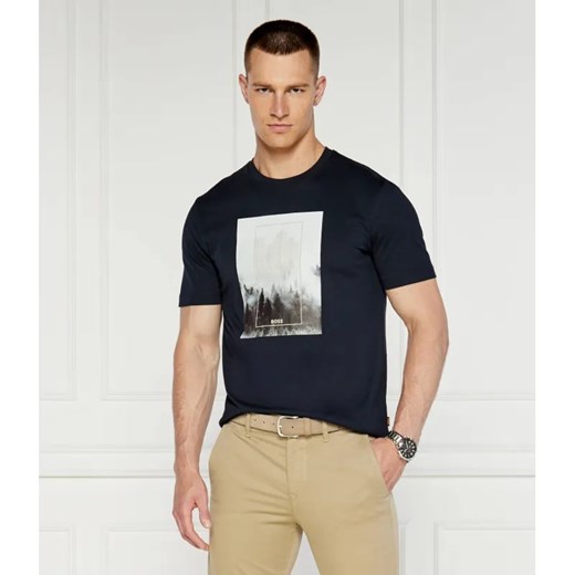 BOSS ORANGE T-shirt | Regular Fit ze sklepu Gomez Fashion Store w kategorii T-shirty męskie - zdjęcie 184330208