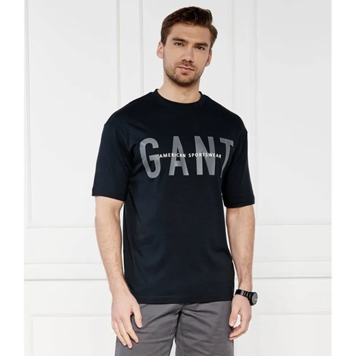 Gant T-shirt GRAPHIC | Regular Fit ze sklepu Gomez Fashion Store w kategorii T-shirty męskie - zdjęcie 184330236