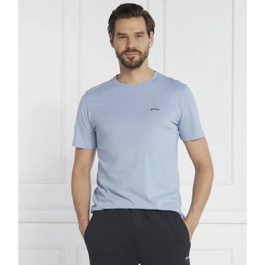 BOSS GREEN T-shirt TEE CURVED | Relaxed fit ze sklepu Gomez Fashion Store w kategorii T-shirty męskie - zdjęcie 184330298