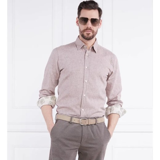 Joop! Jeans Lniana koszula Hanson | Regular Fit ze sklepu Gomez Fashion Store w kategorii Koszule męskie - zdjęcie 184330299