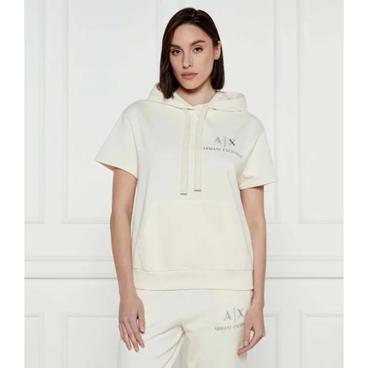 Armani Exchange Bluza | Regular Fit ze sklepu Gomez Fashion Store w kategorii Bluzy damskie - zdjęcie 184330306