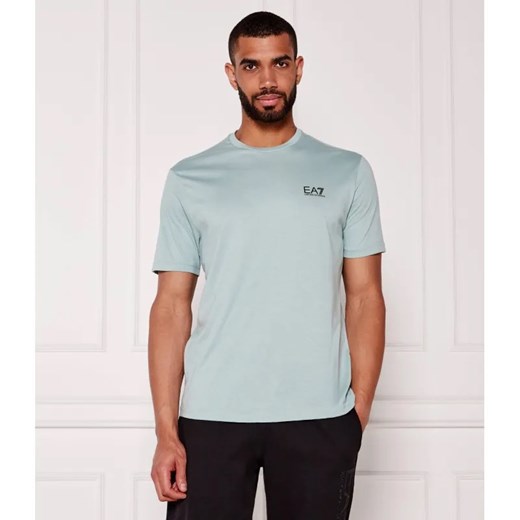 EA7 T-shirt | Regular Fit ze sklepu Gomez Fashion Store w kategorii T-shirty męskie - zdjęcie 184330338