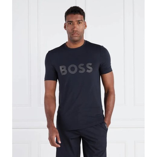 BOSS GREEN T-shirt Tee Active | Slim Fit | stretch ze sklepu Gomez Fashion Store w kategorii T-shirty męskie - zdjęcie 184330399
