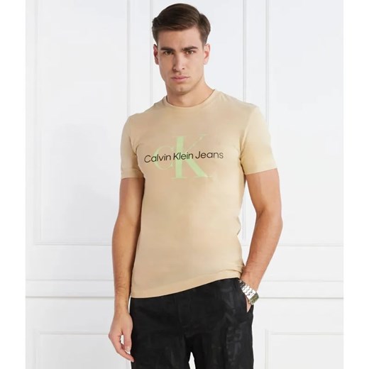 Calvin Klein Jeans T-shirt | Slim Fit ze sklepu Gomez Fashion Store w kategorii T-shirty męskie - zdjęcie 184330407