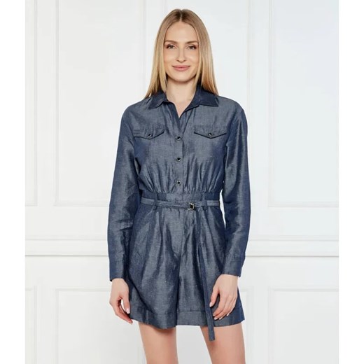 Liu Jo Kombinezon | Regular Fit | z dodatkiem lnu ze sklepu Gomez Fashion Store w kategorii Kombinezony damskie - zdjęcie 184330416