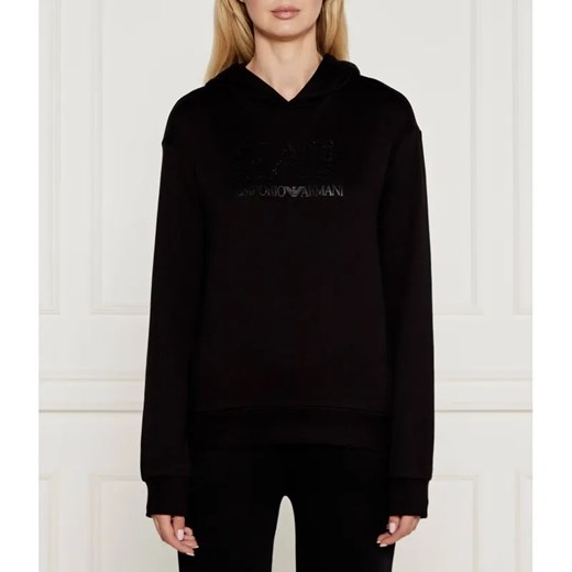 EA7 Bluza | Regular Fit ze sklepu Gomez Fashion Store w kategorii Bluzy damskie - zdjęcie 184330445
