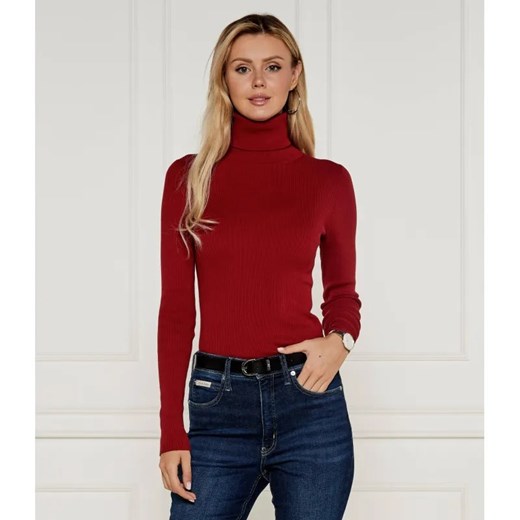 Calvin Klein Jeans Golf | Regular Fit ze sklepu Gomez Fashion Store w kategorii Bluzki damskie - zdjęcie 184330478