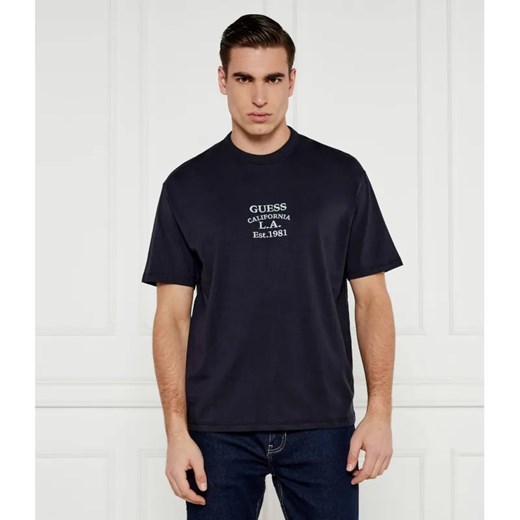 GUESS T-shirt EMBRO | Classic fit ze sklepu Gomez Fashion Store w kategorii T-shirty męskie - zdjęcie 184330508