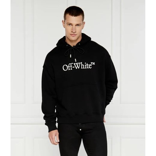 OFF-WHITE Bluza BIG BOOKISH SKATE | Oversize fit M promocyjna cena Gomez Fashion Store