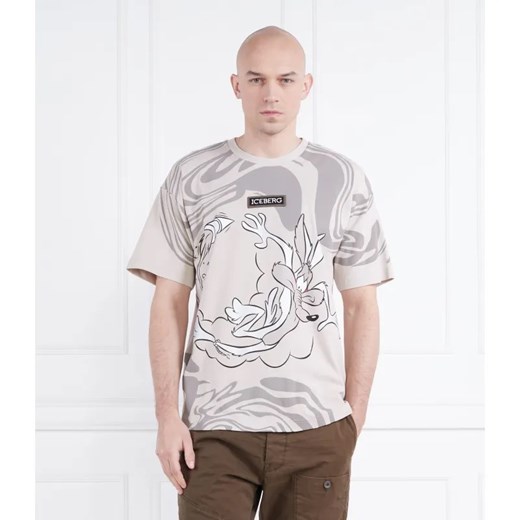 Iceberg T-shirt ICEBERG X LOONEY TUNES | Regular Fit ze sklepu Gomez Fashion Store w kategorii T-shirty męskie - zdjęcie 184330529