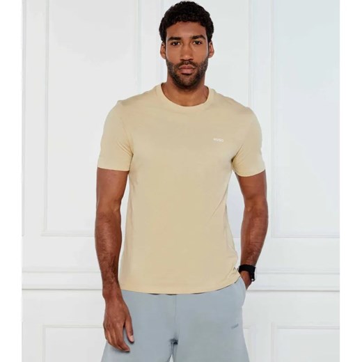 HUGO T-shirt Dero222 | Regular Fit ze sklepu Gomez Fashion Store w kategorii T-shirty męskie - zdjęcie 184330536