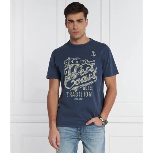 GUESS T-shirt | Regular Fit ze sklepu Gomez Fashion Store w kategorii T-shirty męskie - zdjęcie 184330557