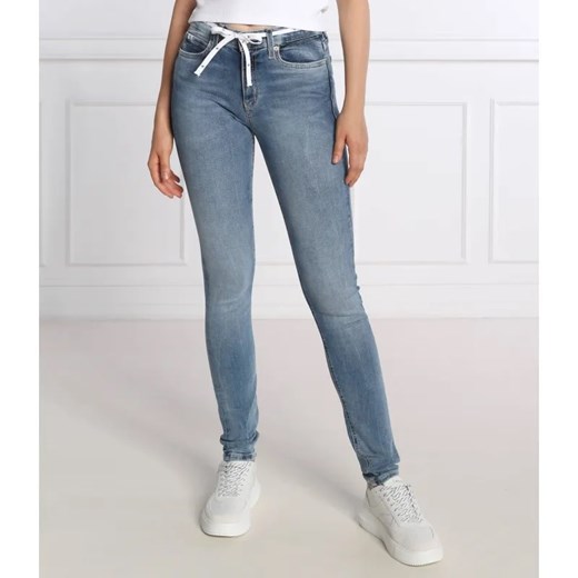 Calvin Klein Jeans Jeansy | Skinny fit | mid rise ze sklepu Gomez Fashion Store w kategorii Jeansy damskie - zdjęcie 184330595