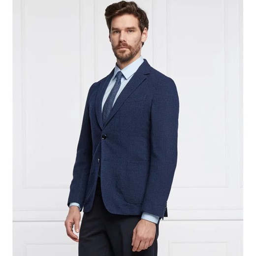 BOSS BLACK Wełniana marynarka Hanry | Slim Fit ze sklepu Gomez Fashion Store w kategorii Marynarki męskie - zdjęcie 184330596