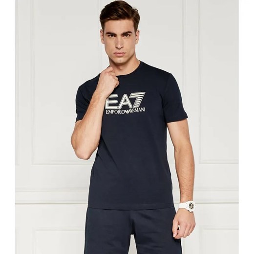 EA7 T-shirt | Regular Fit ze sklepu Gomez Fashion Store w kategorii T-shirty męskie - zdjęcie 184330599