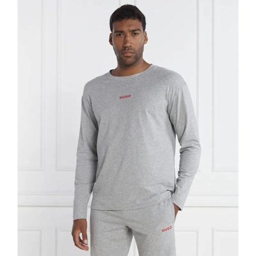 Hugo Bodywear Longsleeve Linked LS-Shirt ze sklepu Gomez Fashion Store w kategorii T-shirty męskie - zdjęcie 184330696