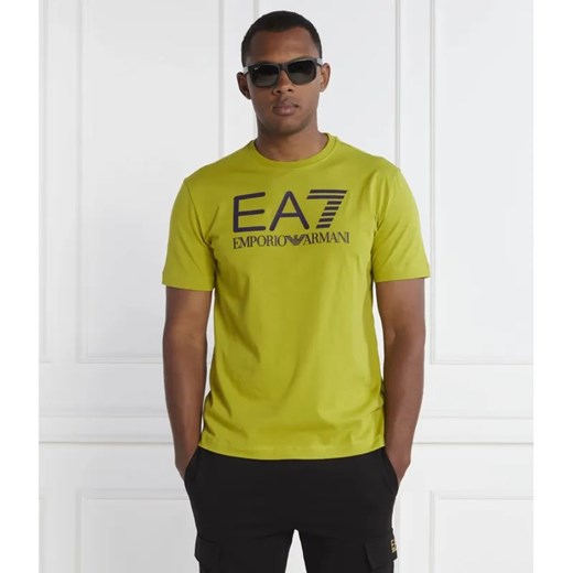 EA7 T-shirt | Regular Fit ze sklepu Gomez Fashion Store w kategorii T-shirty męskie - zdjęcie 184330718