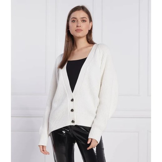 Silvian Heach Kardigan | Regular Fit | z dodatkiem wełny ze sklepu Gomez Fashion Store w kategorii Swetry damskie - zdjęcie 184330719