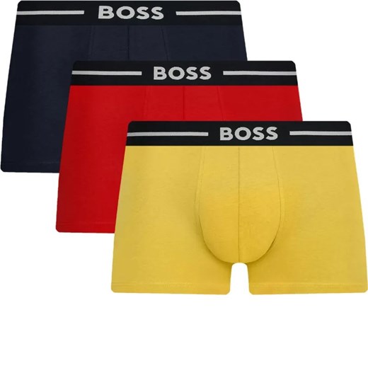 BOSS BLACK Bokserki 3-pack Trunk 3P Bold ze sklepu Gomez Fashion Store w kategorii Majtki męskie - zdjęcie 184330808