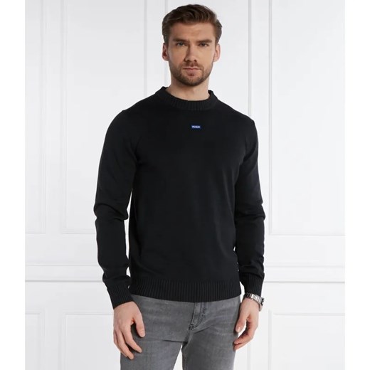 Hugo Blue Sweter San Cosmo-C | Regular Fit Hugo Blue L Gomez Fashion Store okazyjna cena