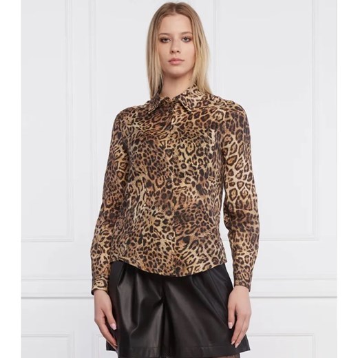 Pinko Lniana koszula MUSCHIO | Classic fit ze sklepu Gomez Fashion Store w kategorii Koszule damskie - zdjęcie 184330878