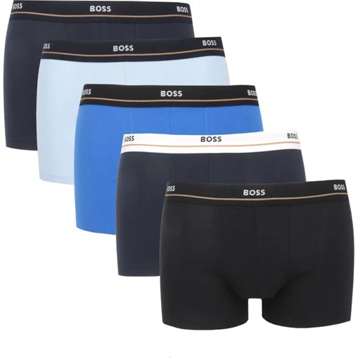 BOSS BLACK Bokserki 5-pack Trunk ze sklepu Gomez Fashion Store w kategorii Majtki męskie - zdjęcie 184330879